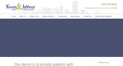 Desktop Screenshot of kandjdental.com